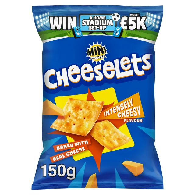Mini Cheddars 150g Cheeselets Intensely Cheesy Flavour Snacks