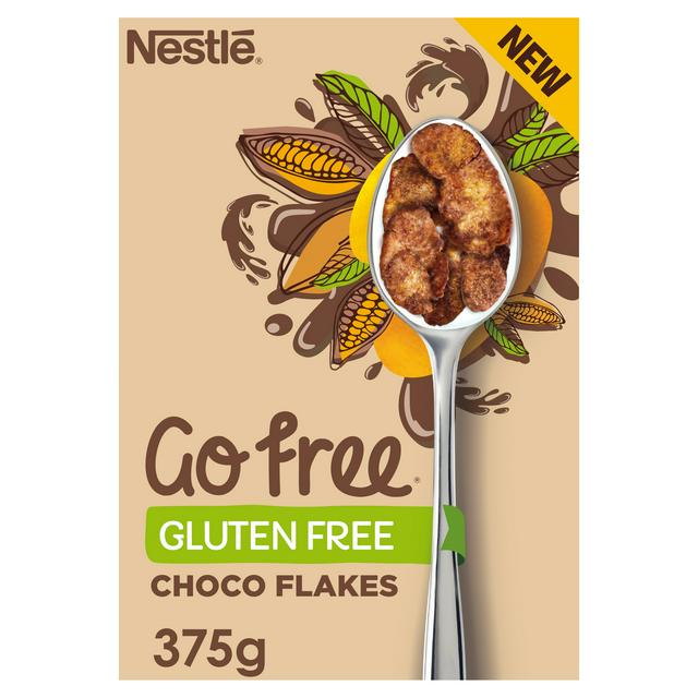 Nestle Go Free 375g Gluten Free Chocolate Cornflakes Breakfast Cereal