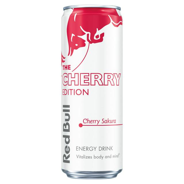 Red Bull Cherry Energy Drink, Spring Edition 473ml - gallery image 1