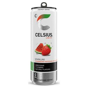 Celsius 355ml Energy Drink Sparkling Strawberry Watermelon