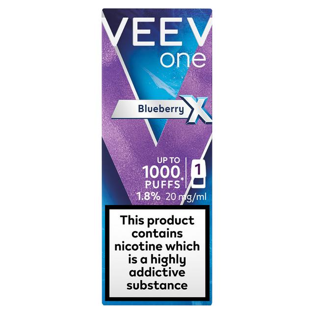 Veev 20mg/ml 1.8% One Blueberry