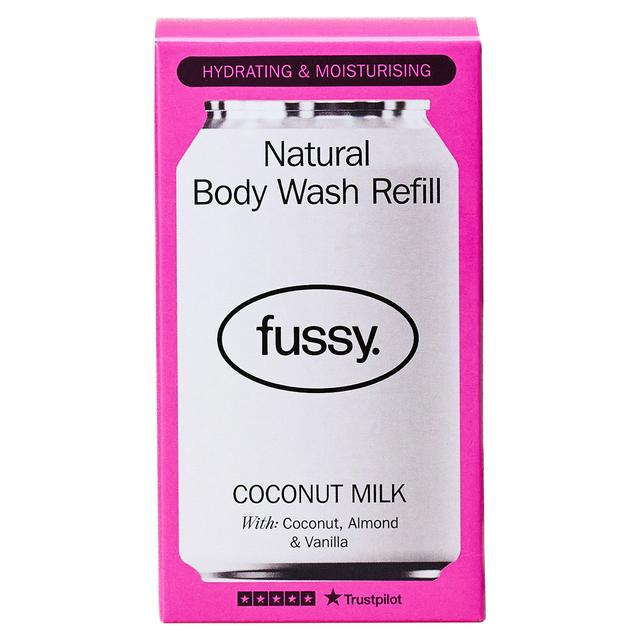 Fussy 320ml Coconut Milk Natural Body Wash Refill - gallery image 1