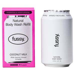 Fussy 320ml Coconut Milk Natural Body Wash Refill - gallery image 2