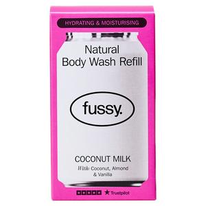 Fussy 320ml Coconut Milk Natural Body Wash Refill