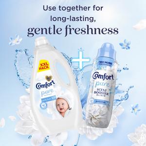 Comfort 100 Washes Pure Gently Fresh Fabric Conditioner 3L - gallery image 5