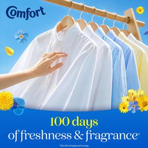 Comfort 100 Washes Fresh Blue Skies Fabric Conditioner 3L - gallery image 4