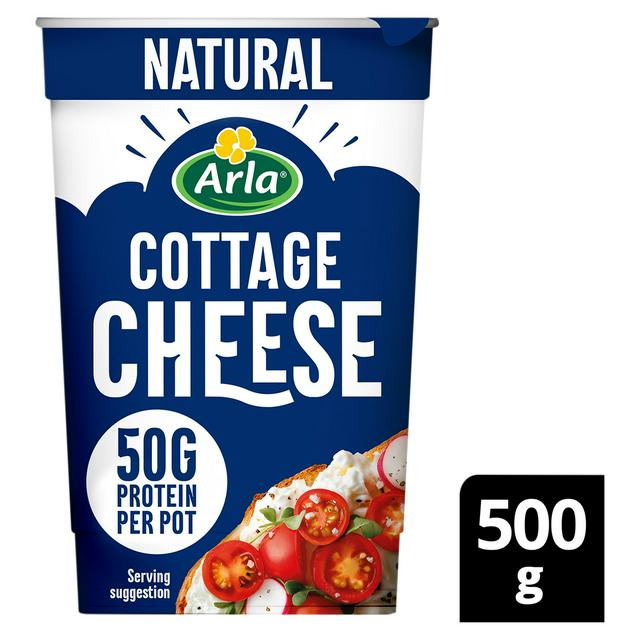 Arla 500g Natural Cottage Cheese - gallery image 1