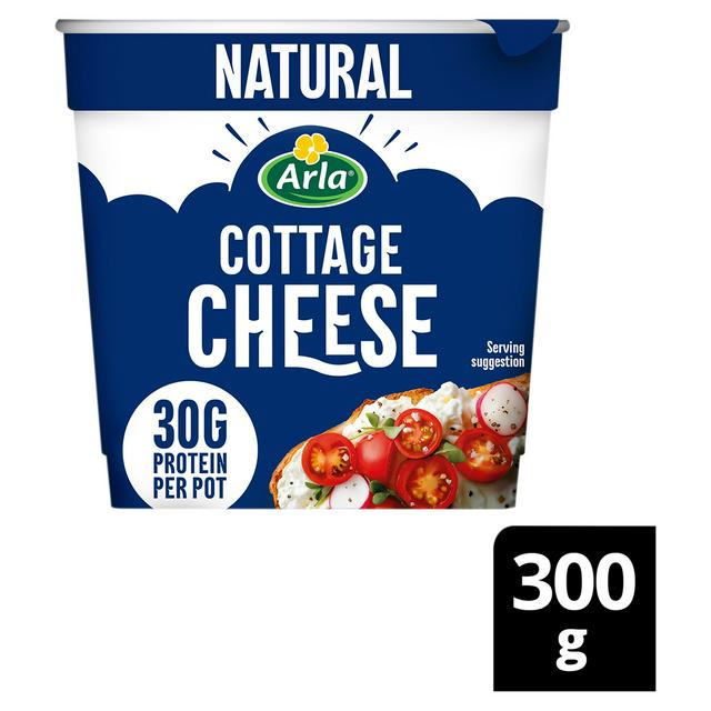 Arla 300g Natural Cottage Cheese - gallery image 1