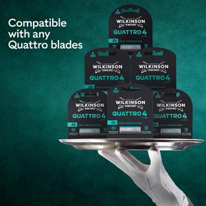 Wilkinson Sword Quattro Mens Razor Pack - gallery image 6