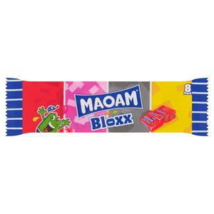Maoam 8 x 22g Fun Size Pack Fruit & Cola Flavour Chewy Sweets