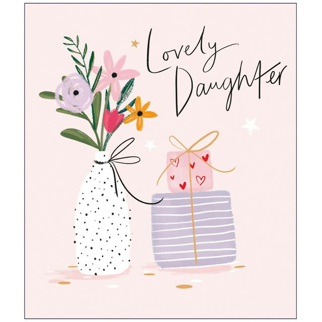Carlton Lovely Daughter Happy Birthday Greeting Card