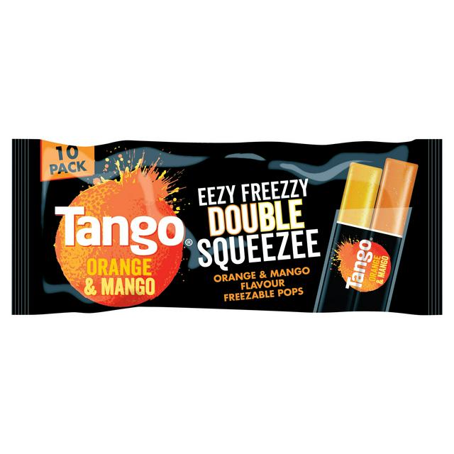 Tango 10 x 50ml Eezy Freezy Double Squeeze Orange + Mango Flavour
