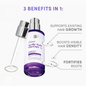 Dove 45ml Scalp + Hair Therapy Density & Growth 3 in 1 Scalp Serum - gallery image 3