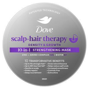 Dove 270ml Scalp + Hair Therapy Density & Growth Mask - gallery image 3