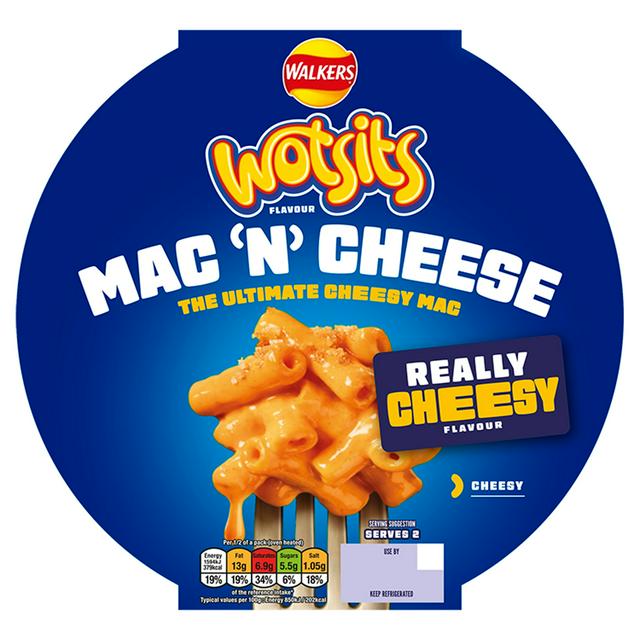 Walkers Wotsits 400g Really Cheeesy Flavour Mac N Cheese - gallery image 1