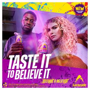 Lucozade 900ml Grafruitti Energy Drink - gallery image 2