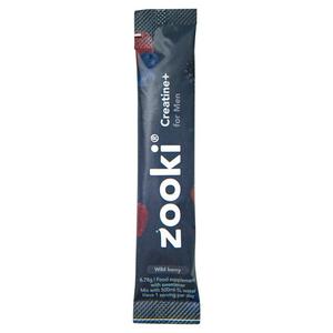 Zooki Creatine+ 6.78g for Men Wild Berry Powder Sachet