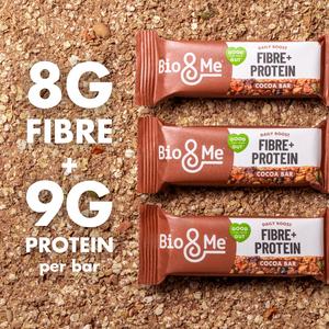 Bio&Me Daily Boost 3 x 40g Fibre+Protein Cocoa Flapjack Bars - gallery image 2