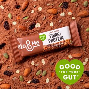 Bio&Me Daily Boost 3 x 40g Fibre+Protein Cocoa Flapjack Bars - gallery image 4