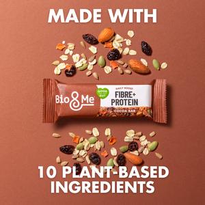 Bio&Me Daily Boost 3 x 40g Fibre+Protein Cocoa Flapjack Bars - gallery image 5