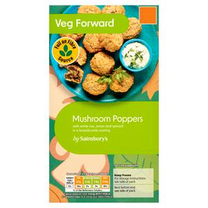 Sainsbury's Mushroom Poppers 205g