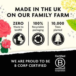 Belvoir Farm 750ml Elderflower & Rose Sparkling Soft Drink - gallery image 4