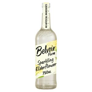Belvoir Farm 750ml Elderflower & Rose Sparkling Soft Drink
