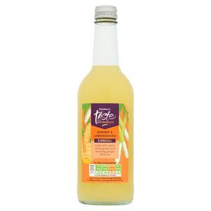 Sainsbury's 500ml Ginger & Lemongrass Cordial, Taste the Difference