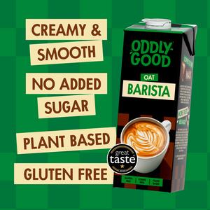 Oddlygood 1L Gluten Free Plant Based Barista Oat Drink - gallery image 3