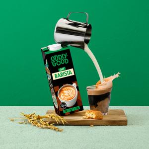 Oddlygood 1L Gluten Free Plant Based Barista Oat Drink - gallery image 4
