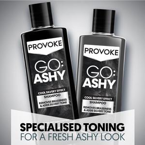 Provoke 200ml Go Ashy Cool Silver Effect Shampoo - gallery image 5