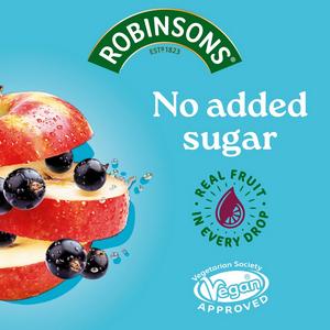 Robinsons 1L Double Strength Apple & Blackcurrant No Added Sugar Squash - gallery image 2
