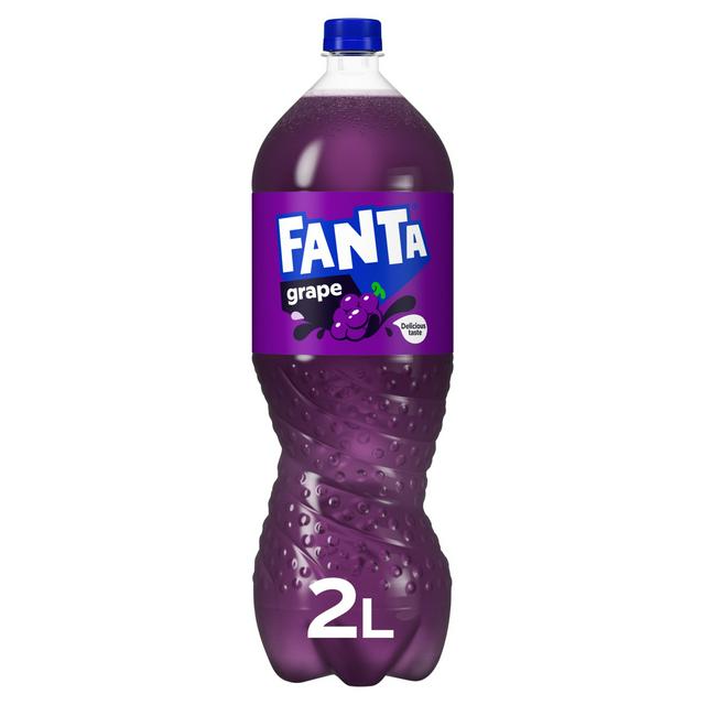 Fanta 2L Grape Soft Drink Bottle - gallery image 1