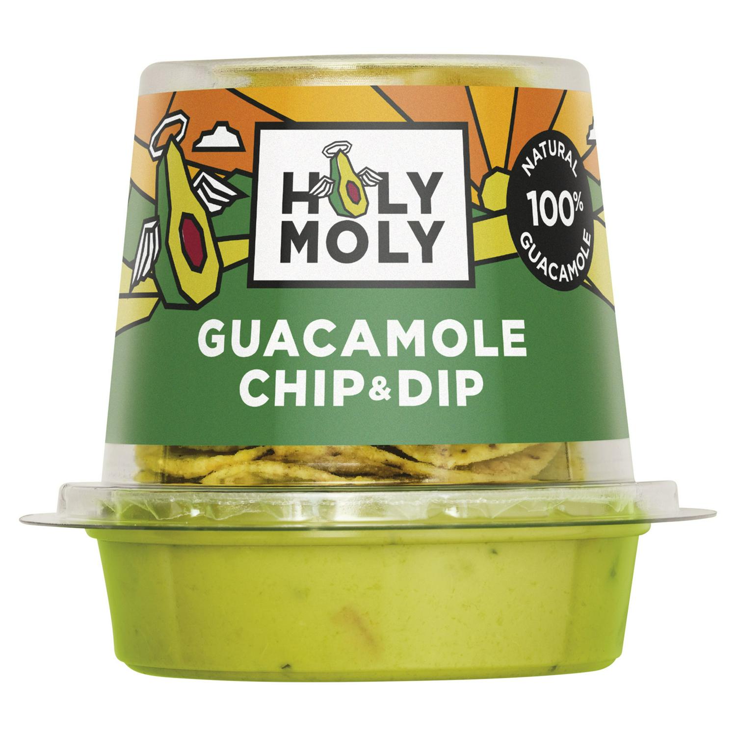 Holy Moly 76g Guacamole Chip & Dip
