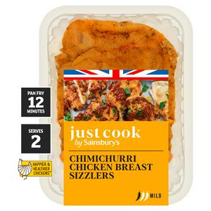 Sainsbury's Just Cook 350g Chimichurri Chicken Breast Sizzlers