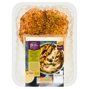 Sainsbury's 550g Feta Sauce Greek Style Chicken Butterfly, Taste the Difference