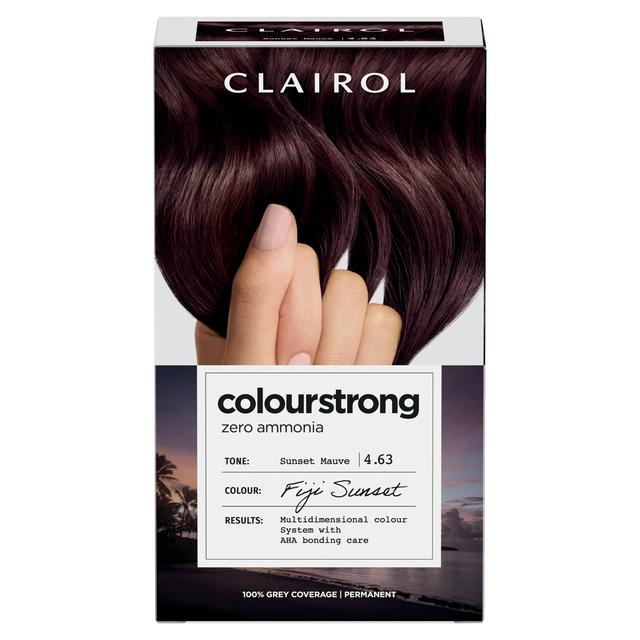 Clairol Colour Strong 4.63 Sunset Mauve Permanent Hair Dye - gallery image 1