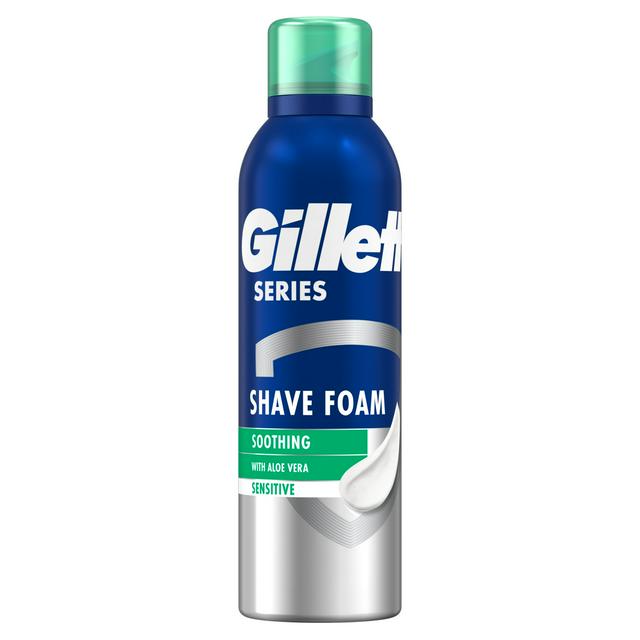 Gillette Series 250ml Soothing with Aloe Vera Shave Foam