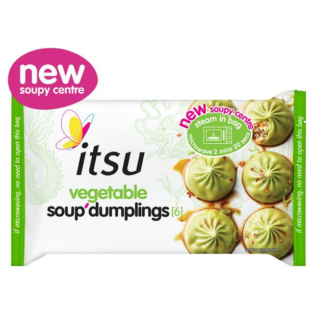 Itsu 168g Vegetable Soup Dumplings