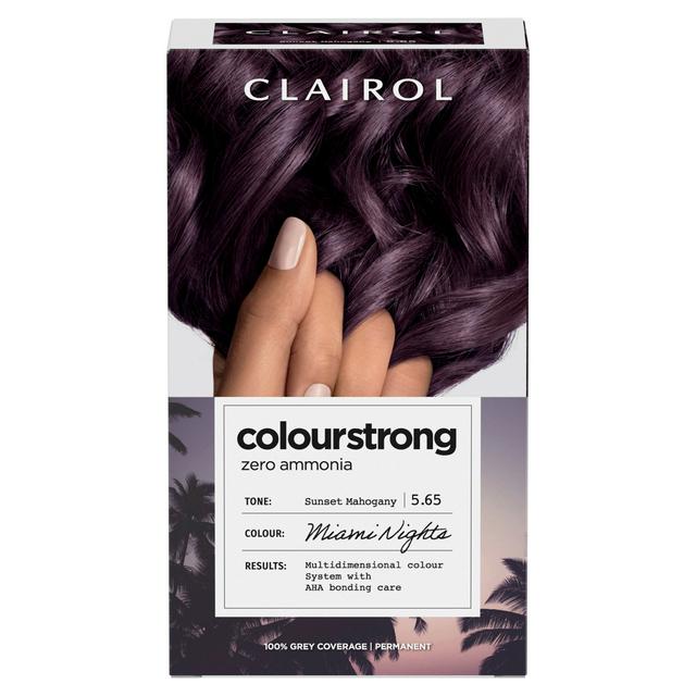 Clairol Colour Strong 5.65 Sunset Mahogany Permanent Hair Dye - gallery image 1