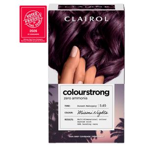 Clairol Colour Strong 5.65 Sunset Mahogany Permanent Hair Dye - gallery image 2