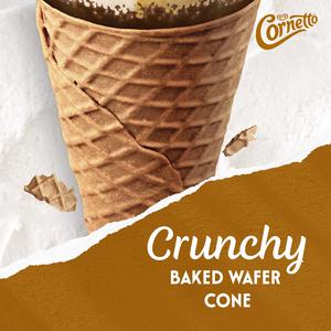 Cornetto 4 x 140ml Soft Caramel Ice Cream Cones - gallery image 5