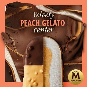 Magnum Signature 3 x 90ml Peach Ice Cream Sticks - gallery image 2