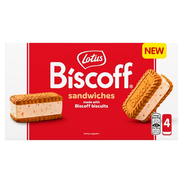 Lotus 320ml Biscoff Ice Cream Sandwiches - gallery image 1