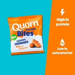 Quorn 49g Protein Bites Cocktail Sausages - gallery image 3