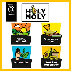 Holy Moly 5 x 57g Kid's Simply Avocado - gallery image 3