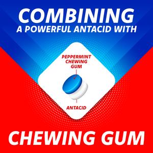 Rennie 750mg Medicated Peppermint Flavour Chewing Gum - gallery image 4