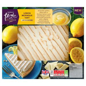 Sainsbury's 355g Lemon Meringue Tart, Taste the Difference, ...
