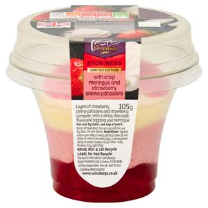 Sainsbury's 105g Eton Mess, Taste the Difference, Limited Edition