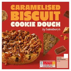 Sainsbury's Loaded 335g Caramelised Biscuit Cookie Dough